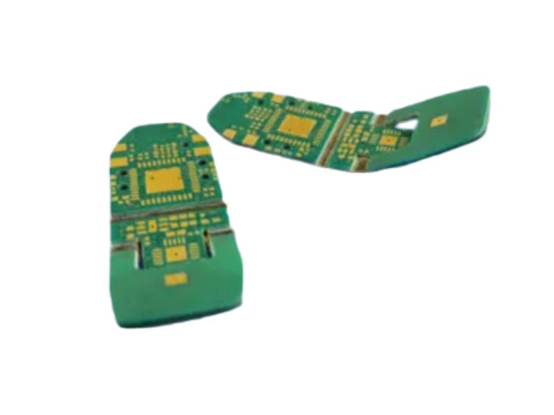 Rigid-flex PCB for with Small Flex Gap